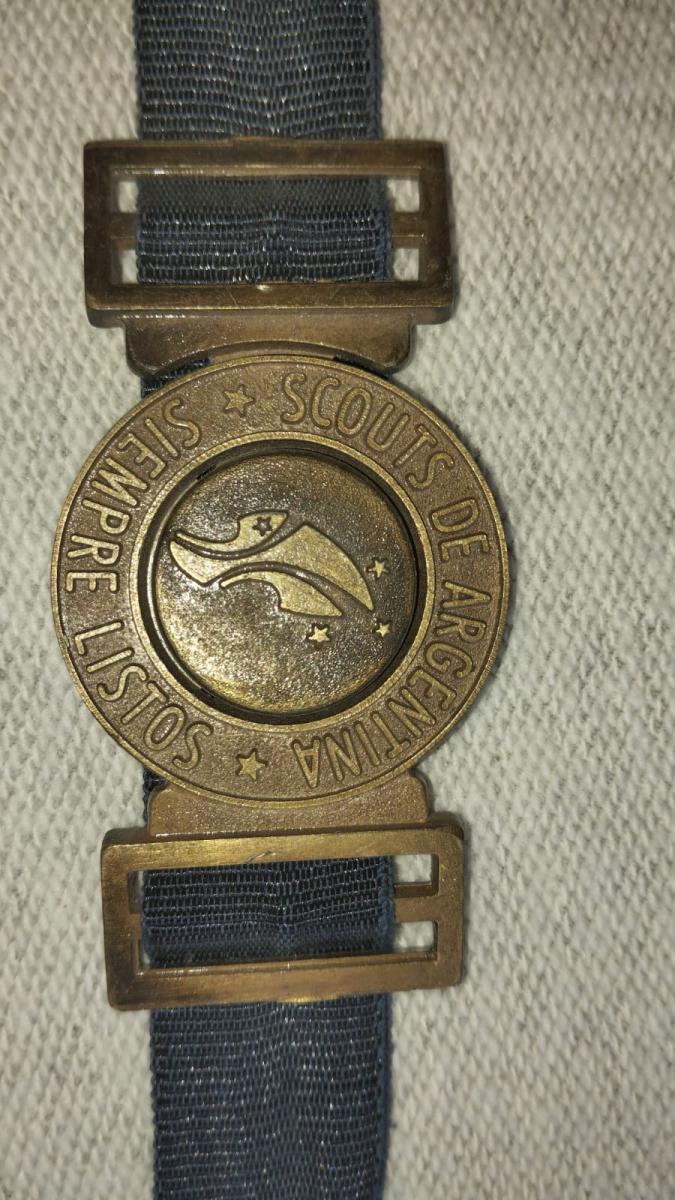 Hebilla Scouts de Argentina 